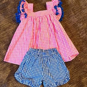 Classic Whimsy 2 Piece Outfit, Girls Size 5